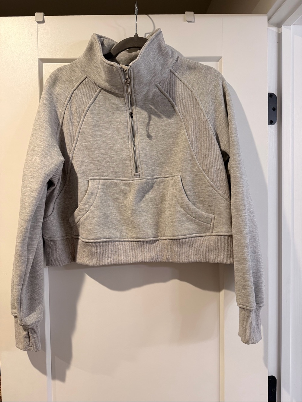 Scuba style quarter zip